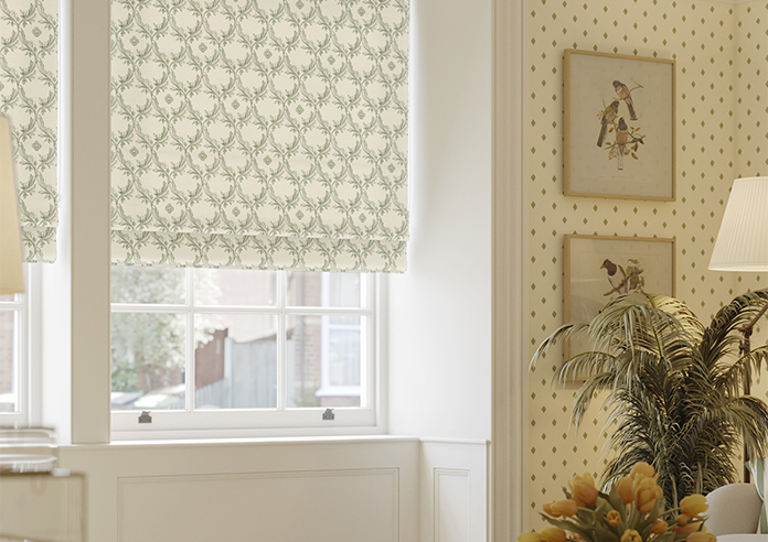Vine and Bloom, Coriscon - Twist&Fit Roman Blind - Image 5